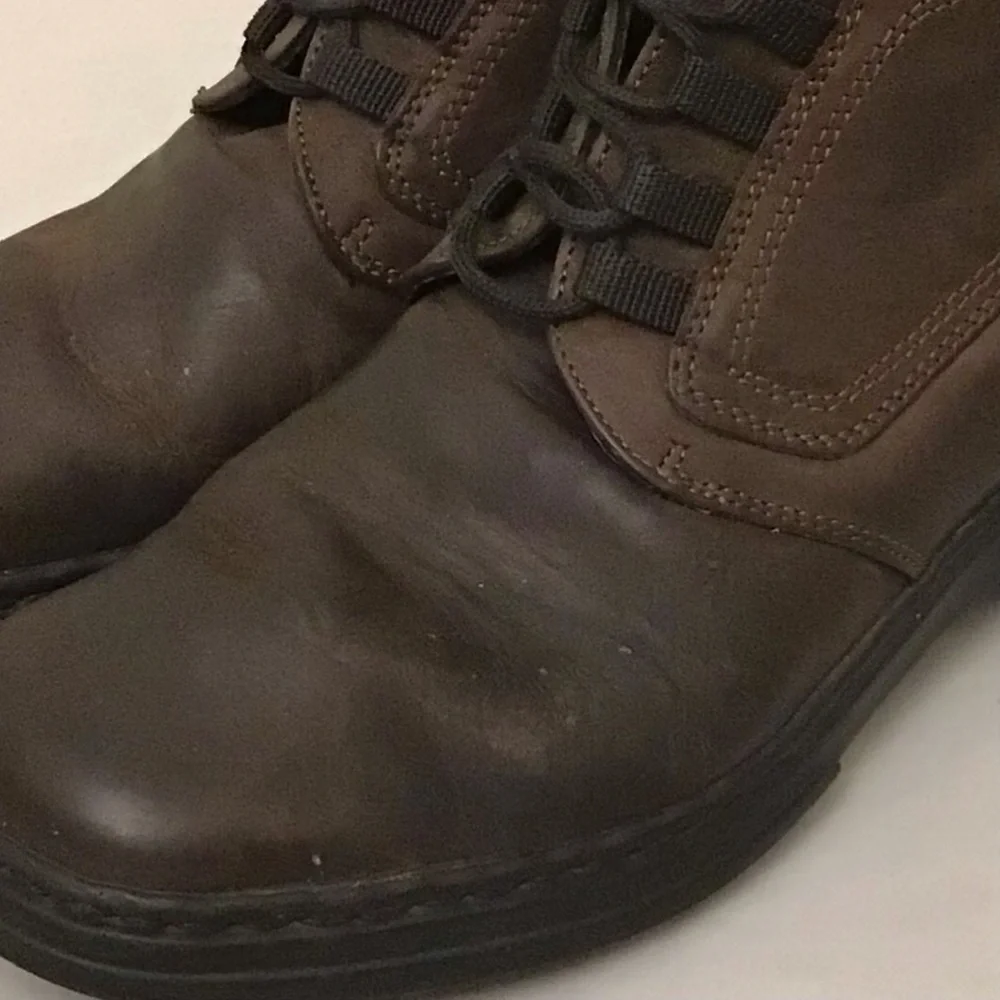 Josef Seidel 8.5 (41) Ankle Boots Men’s Leather Lace Up Brown Comfort Shoes